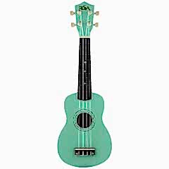 Rosa RU002-GR Soprano Ukulele (Yeşil) Soprano -- Yeşil GR